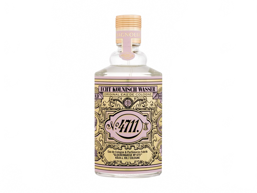 Flakon 4711 Floral Collection Magnolia Kolínská voda 100 ml na béžovém pozadí – MrRizz