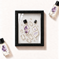 Parfemovy obraz La Lilac by Patricie - 2ml v cernem ramu - ilustracni fotografie