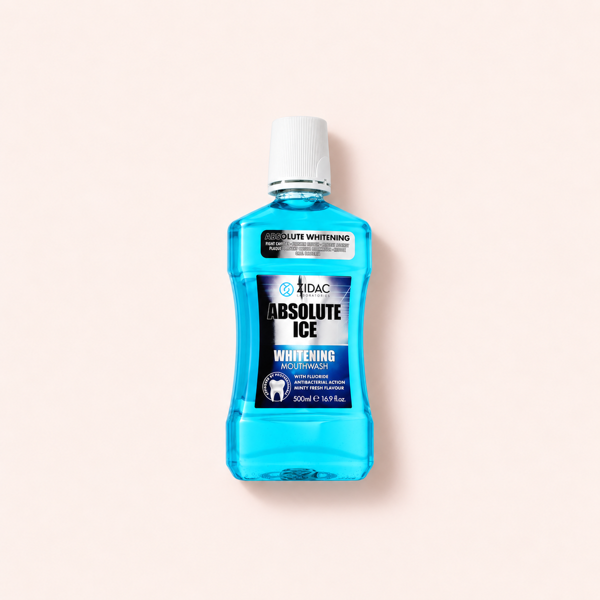Zidac Laboratories Absolute Ice Whitening Mouthwash 500 ml