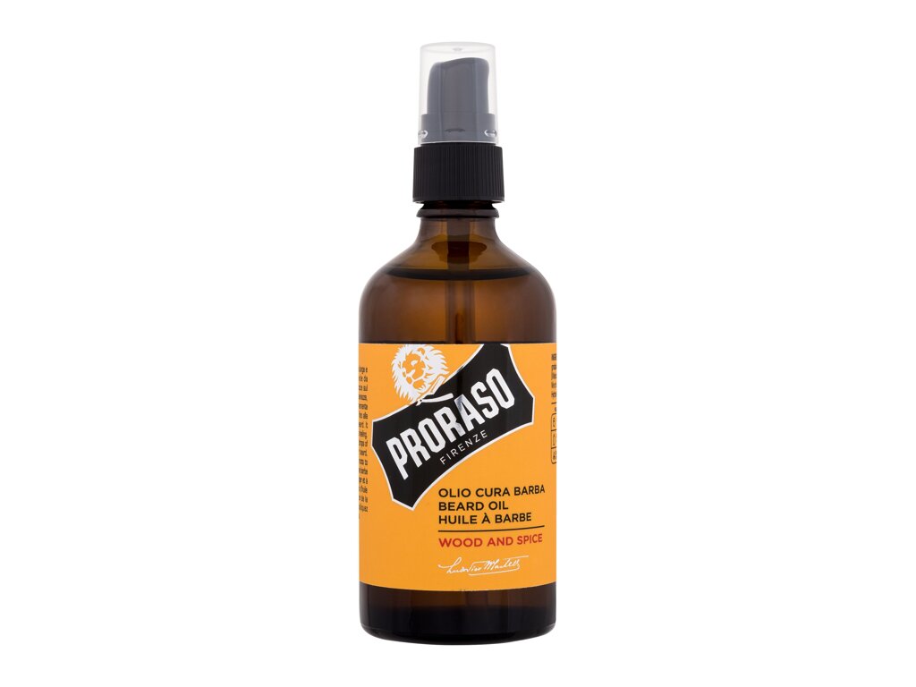 PRORASO Wood & Spice Beard Oil 100 ml - 100ml - Olej na vousy