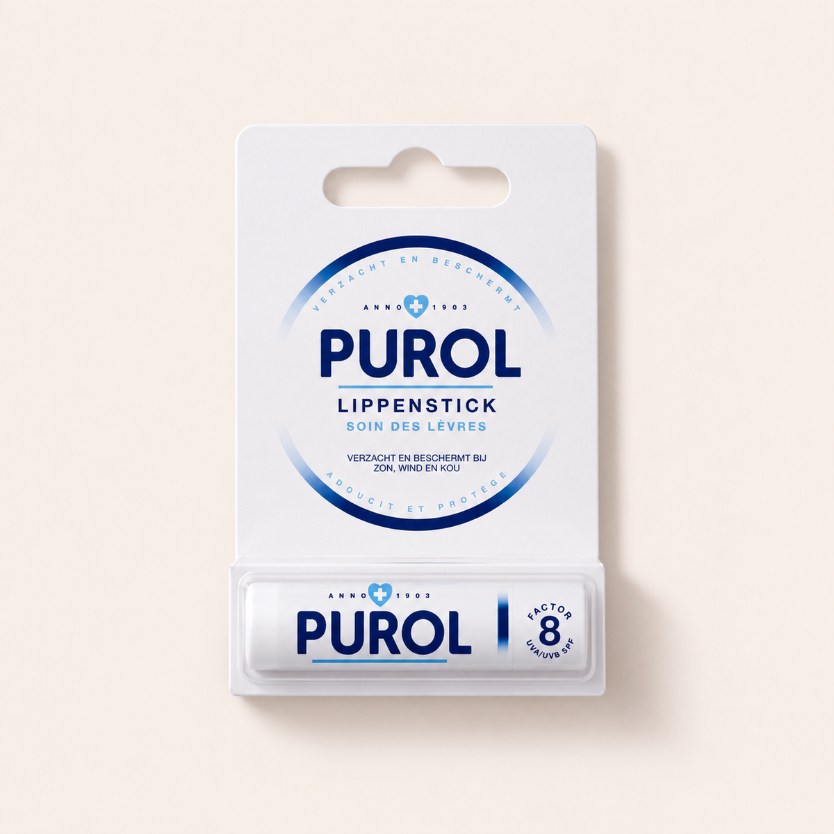 Purol Lipstick SPF8 4,8 ml – balzám na rty – MrRizz