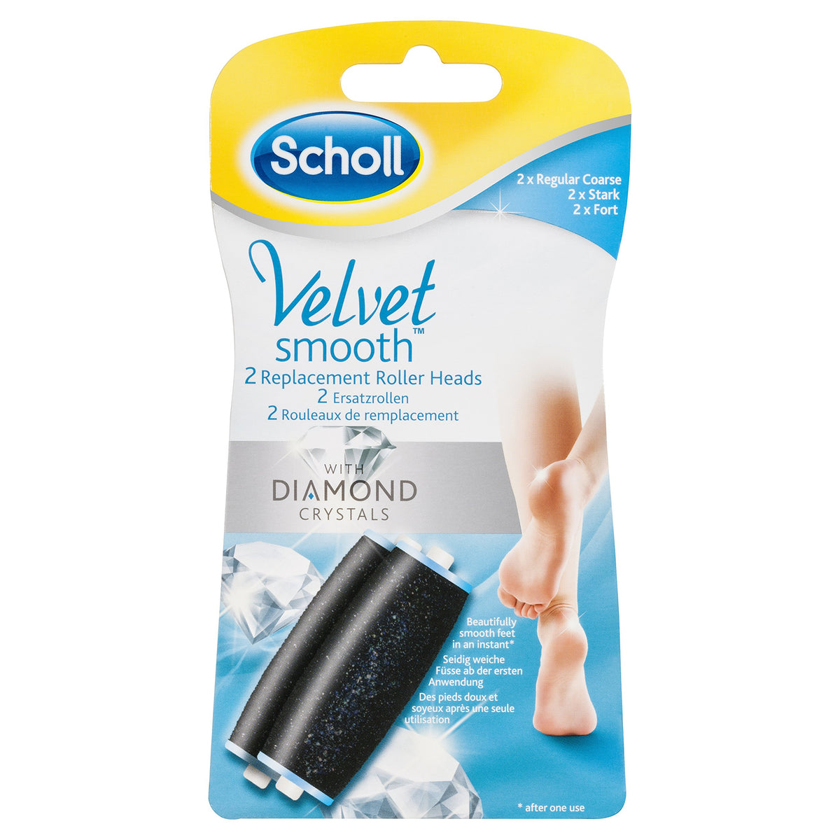 Scholl Expert Care Wet & Dry Roller Heads with Diamond Crystals 2 ks – MrRizz