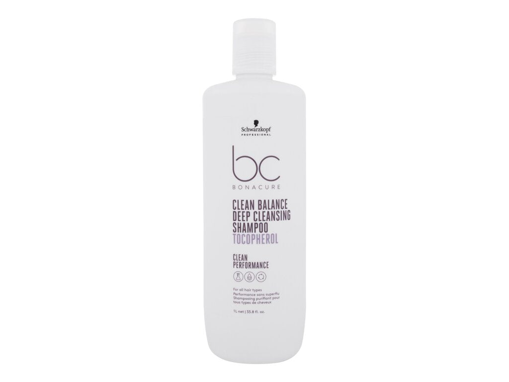 Schwarzkopf Professional BC Bonacure Clean Balance Tocopherol Shampoo 1000 ml - 1000ml - Šampon