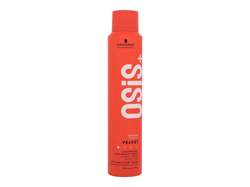 Schwarzkopf Professional Osis+ Velvet Lightweight Wax-Effect Spray 200 ml - 200ml - Lak na vlasy