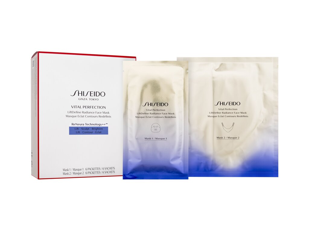 Shiseido Vital Perfection LiftDefine Radiance Face Mask 12 ml - 12ml - Pleťová maska