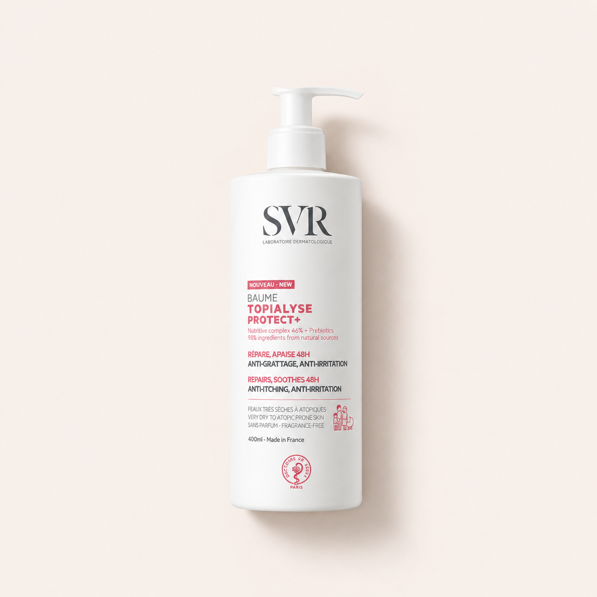 SVR Topialyse Baume Protect+ 400 ml – tělový balzám – MrRizz