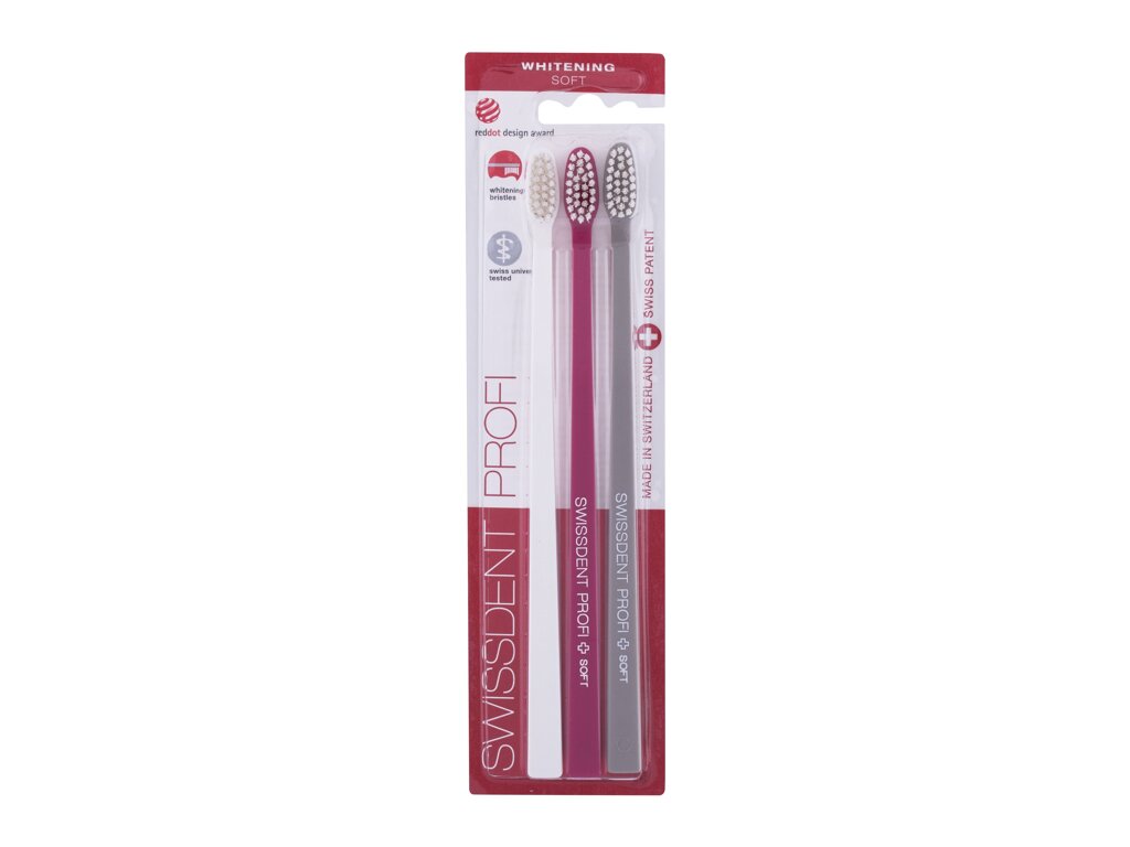 Swissdent Profi Whitening Trio 3 ml - 3ml - Klasický zubní kartáček