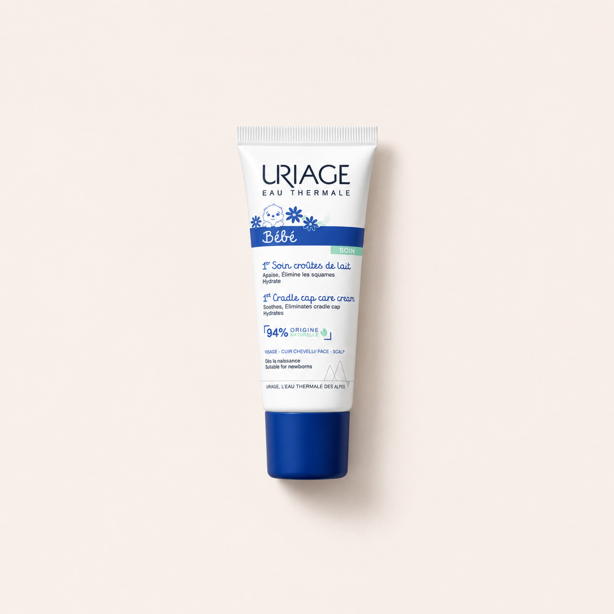 Uriage Bébé 1st Cradle Cap Care Cream 40 ml – denní pleťový krém – MrRizz