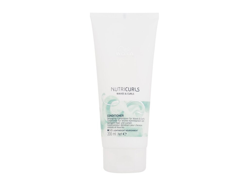 Wella Professionals NutriCurls Waves & Curls Detangling Conditioner 200 ml - 200ml - Kondicionér