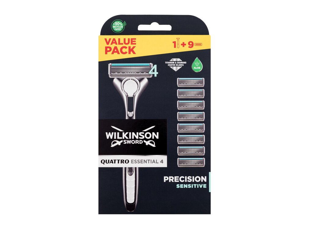 Wilkinson Sword Quattro Essential 4 1 ml - 1ml - Holicí strojek