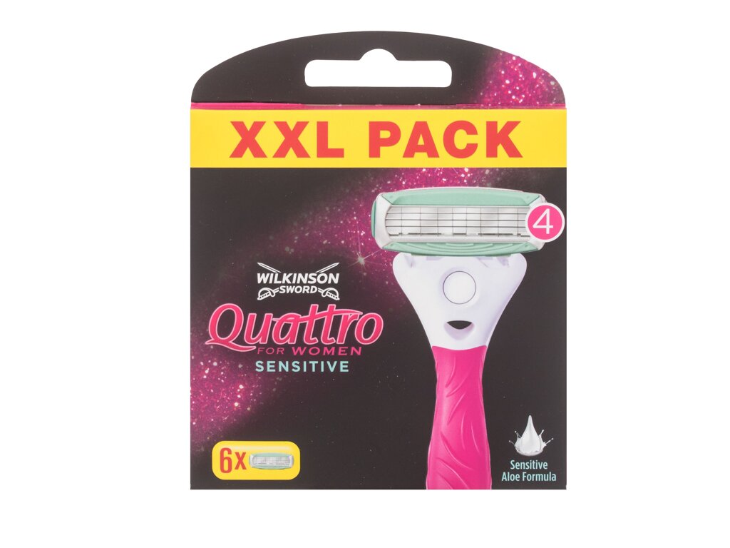 Wilkinson Sword Quattro For Women Sensitive 6 ml - 6ml - Náhradní břit