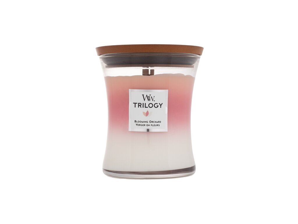 WoodWick Trilogy Blooming Orchard 275 ml - 275ml - Vonná svíčka