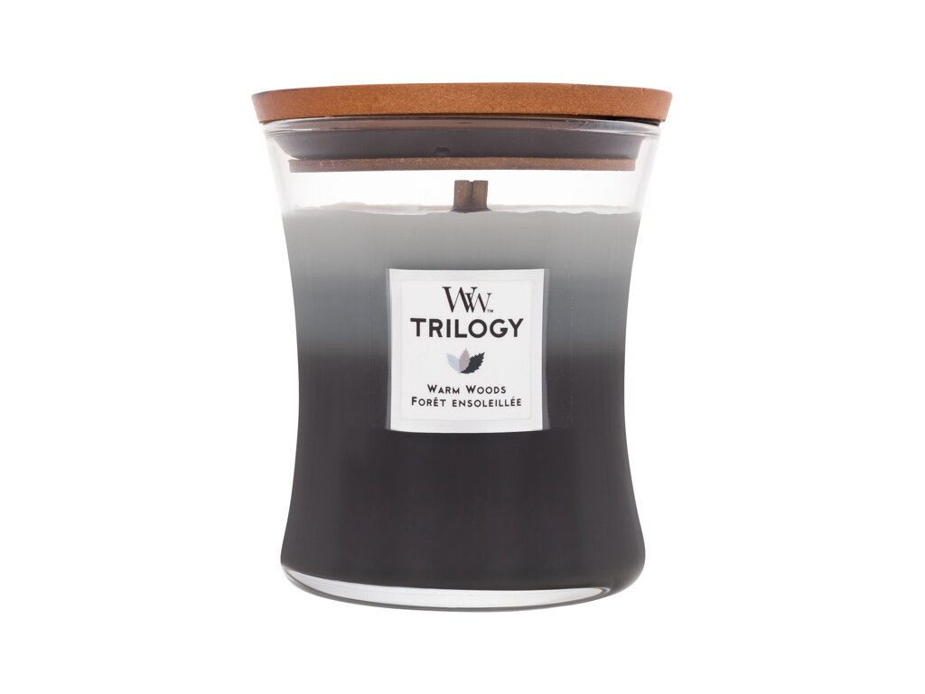 WoodWick Trilogy Warm Woods 275 ml - 275ml - Vonná svíčka