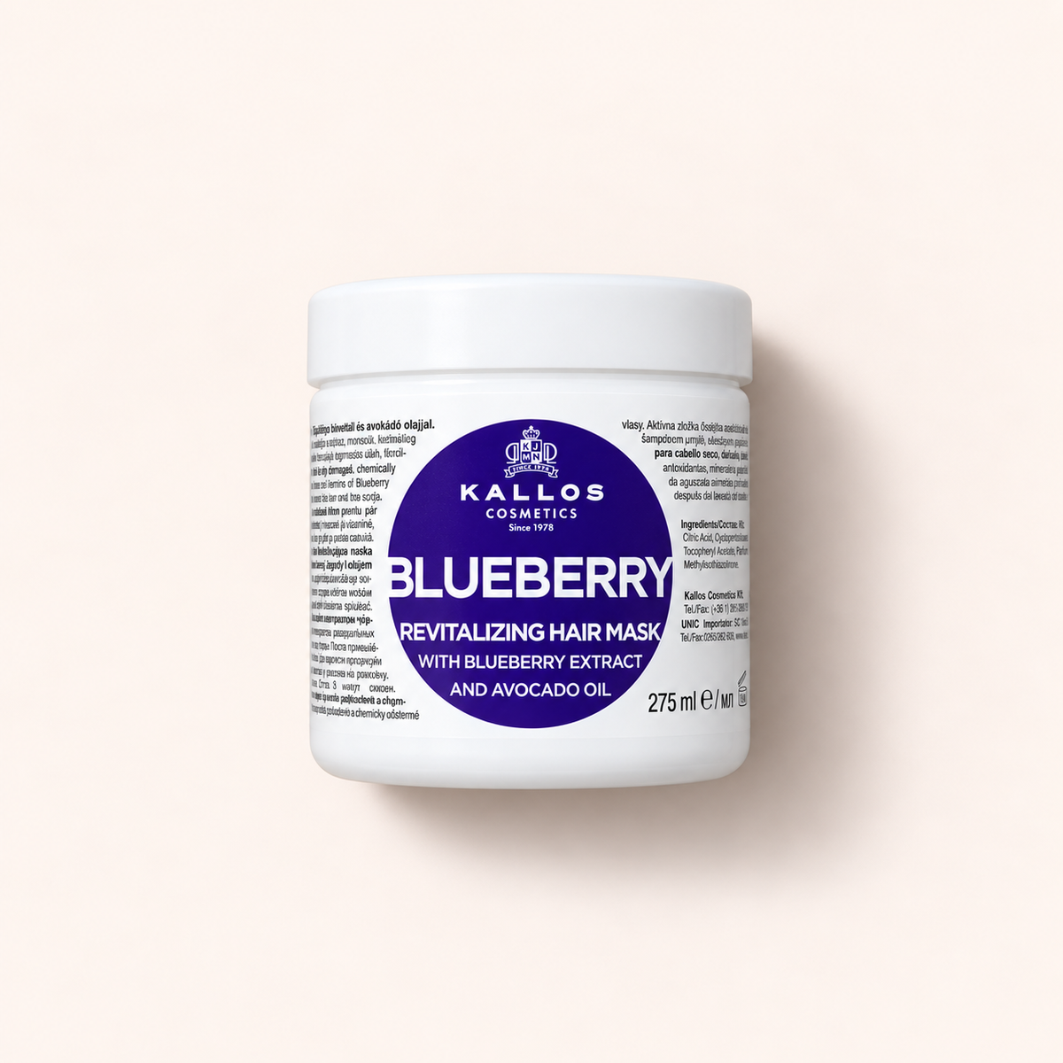 Kallos Cosmetics Blueberry 275 ml