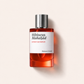Červenooranžový flakon Maison Crivelli Hibiscus Mahajád Extrair 100 ml se stříbrným víčkem – MrRizz