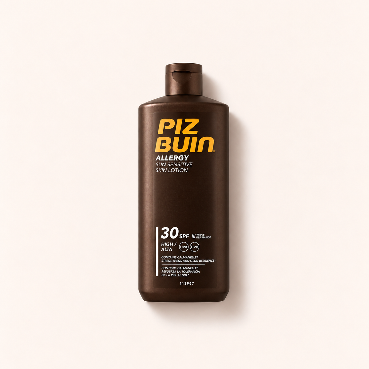 Piz Buin Allergy Sun Sensitive Skin Lotion SPF 30, opalovací mléko 400 ml – MrRizz