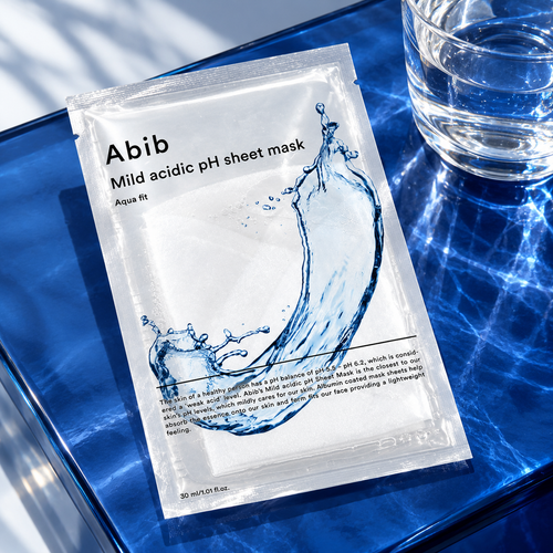 Abib Mild Acidic pH Sheet Mask Aqua Fit 30 ml – atmosférická fotografie – MrRizz