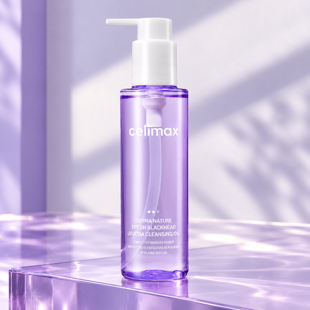 Celimax Derma Nature Fresh Blackhead Jojoba Cleansing Oil 150 ml – atmosférická fotografie – MrRizz