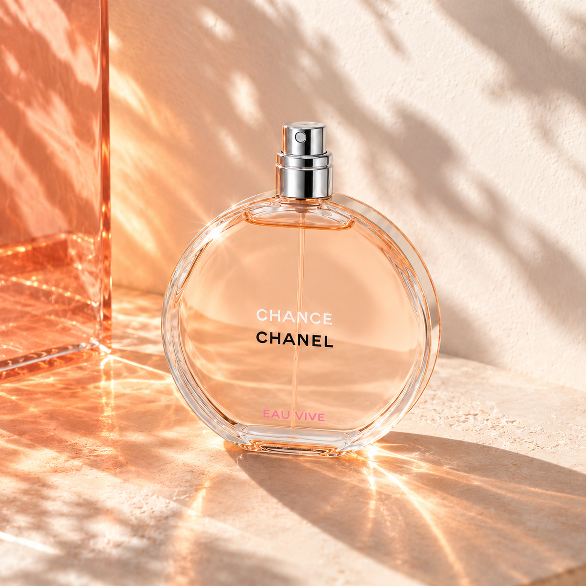 Chanel Chance Eau Vive 100 ml – atmosférická fotografie – MrRizz