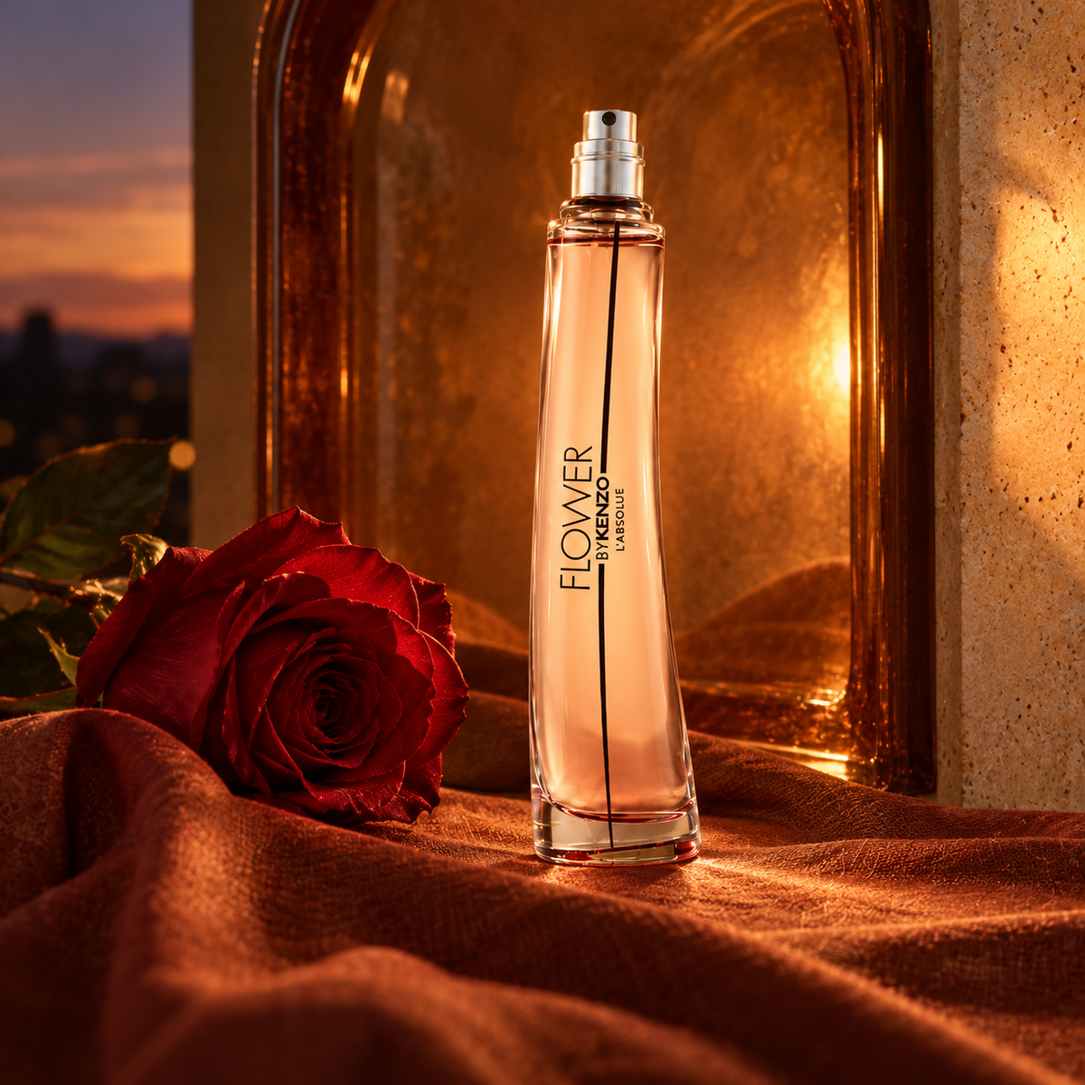 KENZO Flower By Kenzo L'Absolue 50 ml – atmosférická fotografie – MrRizz