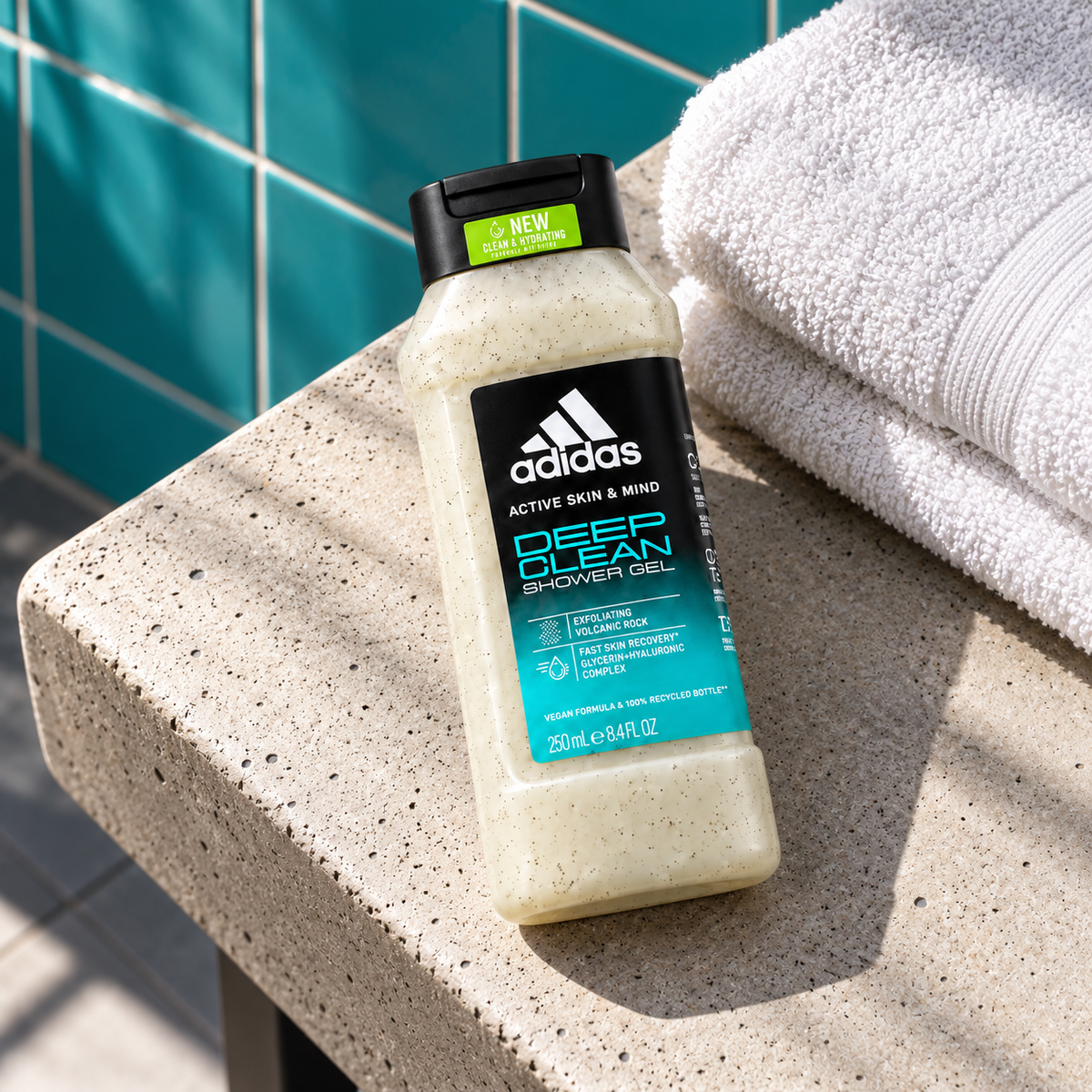 Adidas Deep Clean 250 ml – atmosférická fotografie – MrRizz