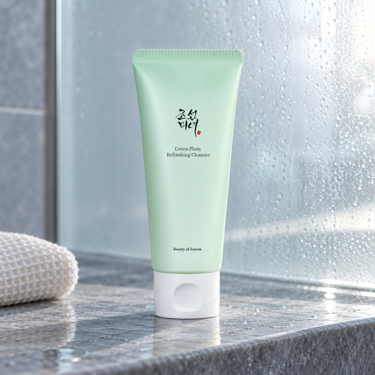Beauty of Joseon Green Plum Refreshing Cleanser 100 ml v prostředí ranního čištění pleti – MrRizz