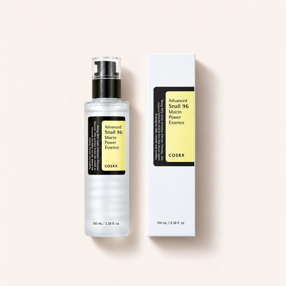 COSRX Advanced Snail 96 Mucin Power Essence 100 ml – produkt s obalem – MrRizz
