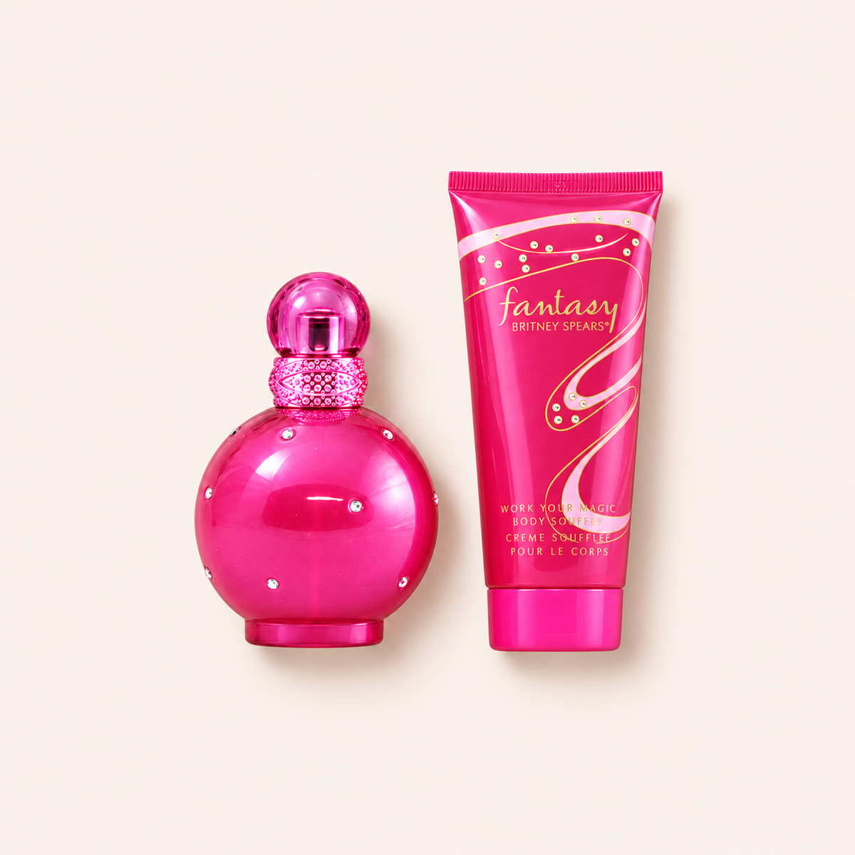 Britney Spears Fantasy – sada EDP 100 ml + tělové suflé 100 ml – MrRizz
