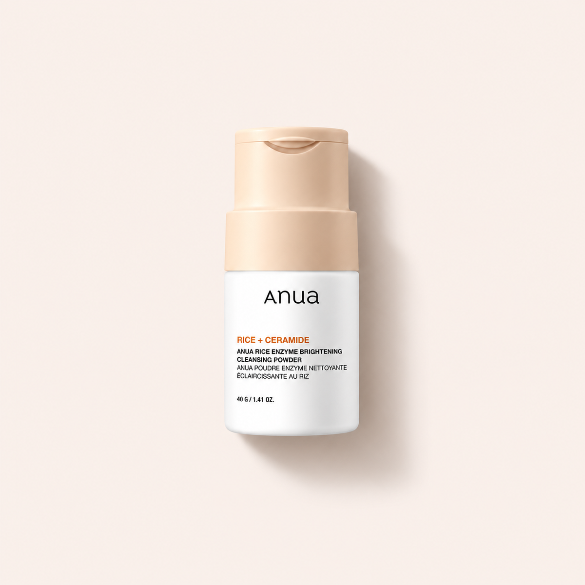 Anua Rice + Ceramide Enzyme Brightening Cleansing Powder 40 ml