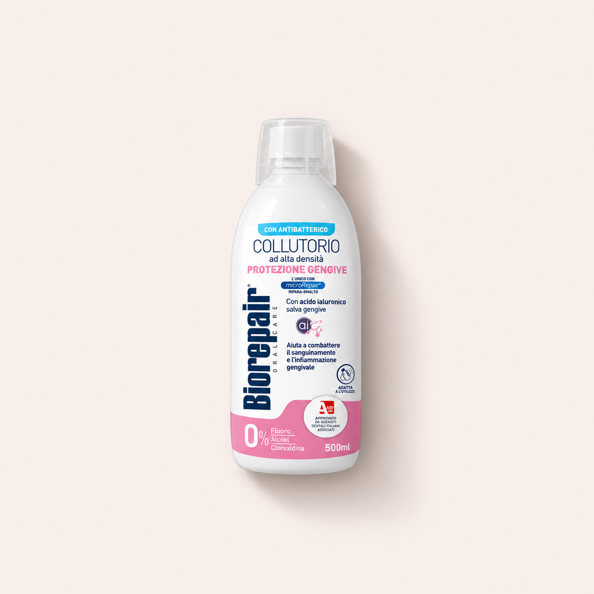 Biorepair Antibacterial Mouthwash Gum Protection 500 ml